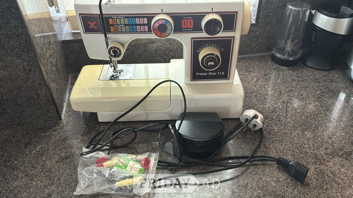 Portable Frister Star 112 sewing machine. in Nuneaton