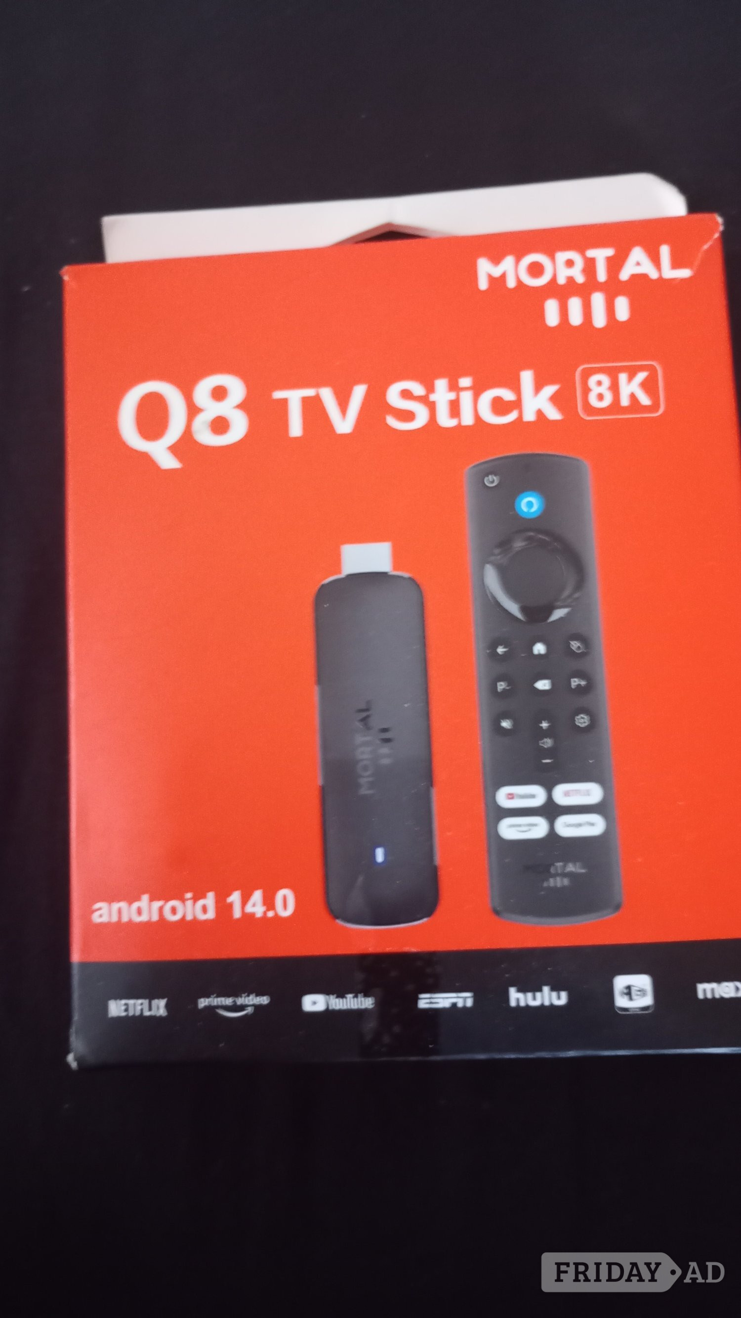 MORTAL Q8 TV STICK 8K in Luton