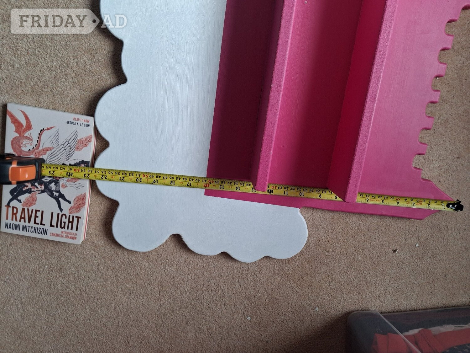 Kids novelty castle in the clouds shelving unit 