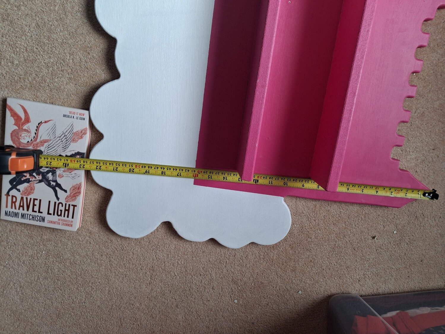 Kids novelty castle in the clouds shelving unit 