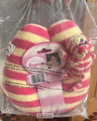 BAGPUSS Childrens neck pillow.