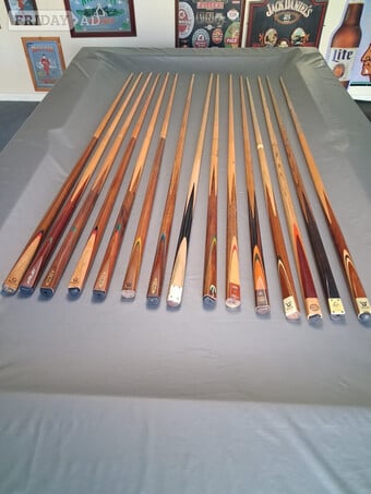  Snooker and pool Cues