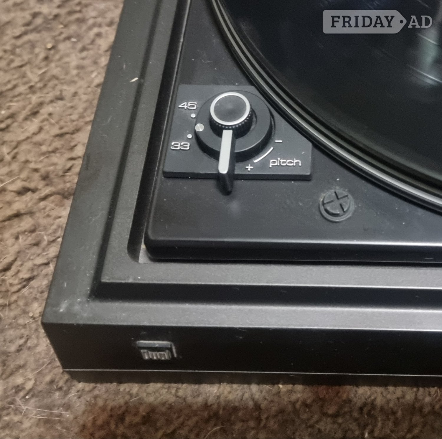 Vintage Dual CS505-2 Turntable with Clear Dust Cover – 1989