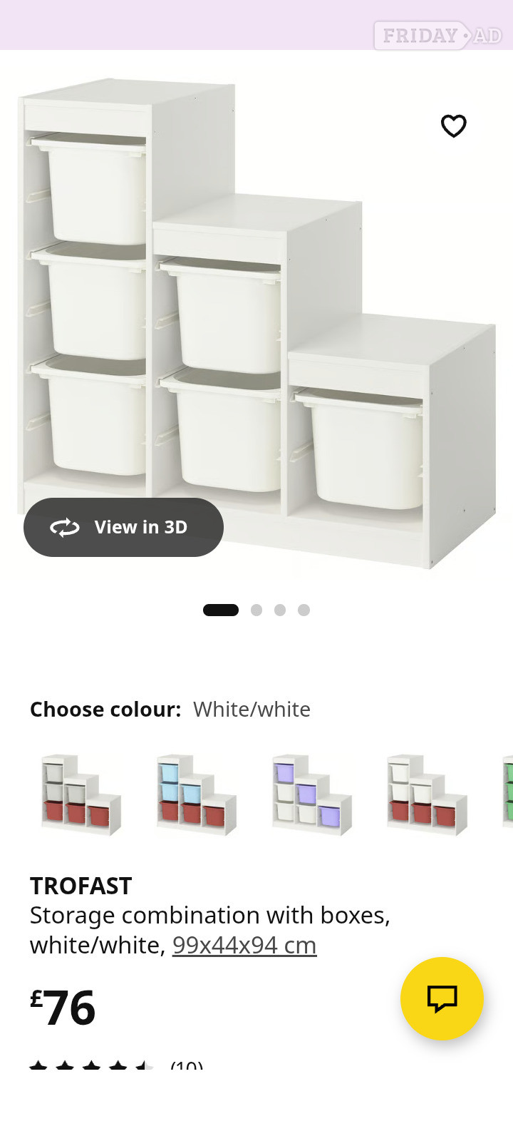 IKEA trofast unit  in Worthing