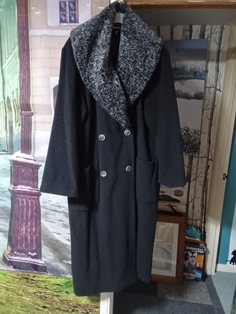 Russian Style coat...size 18.Full length.