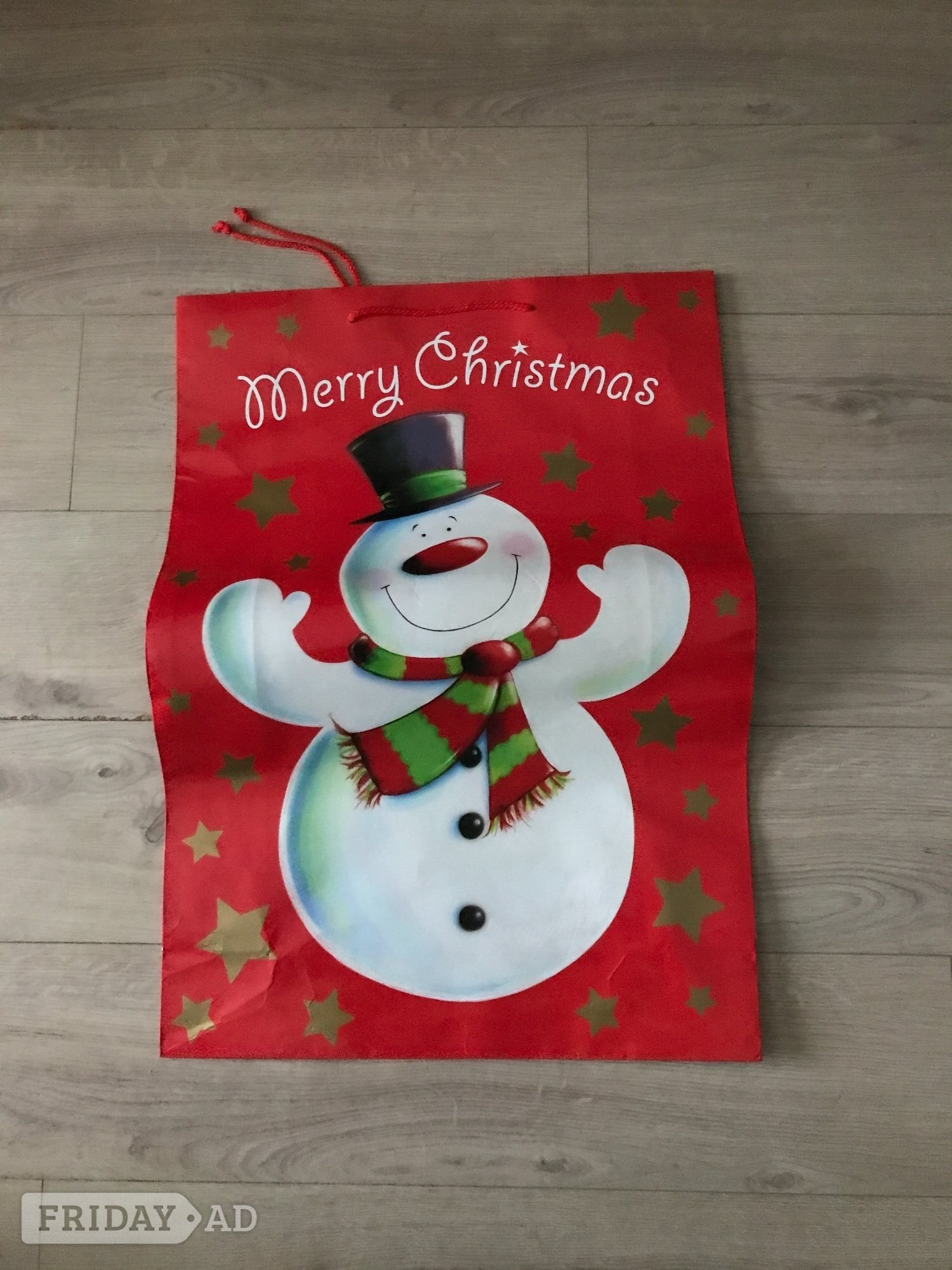 Very large Christmas bags good condition