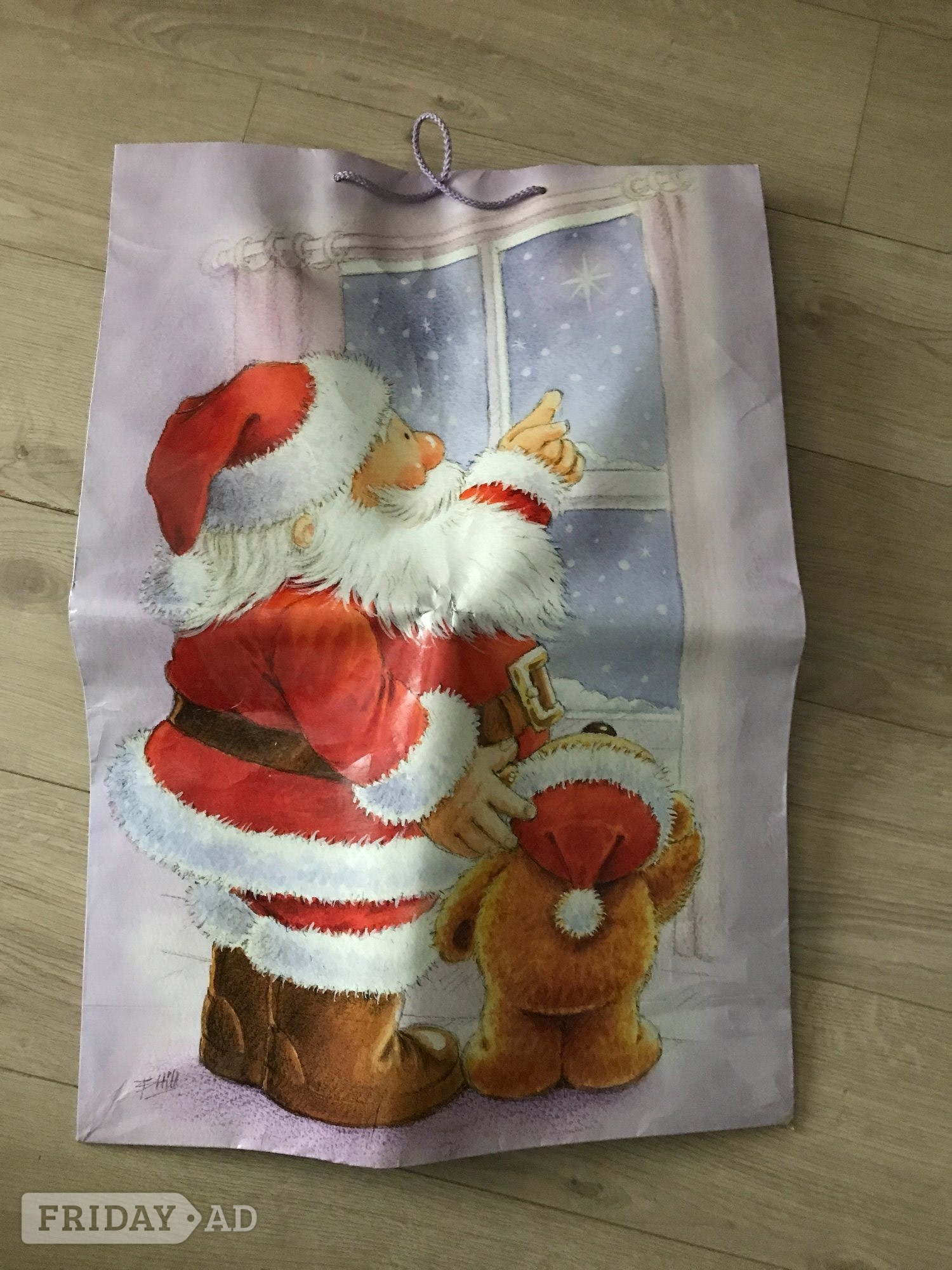 Very large Christmas bags good condition - Home Decor in Shoreham-By-Sea