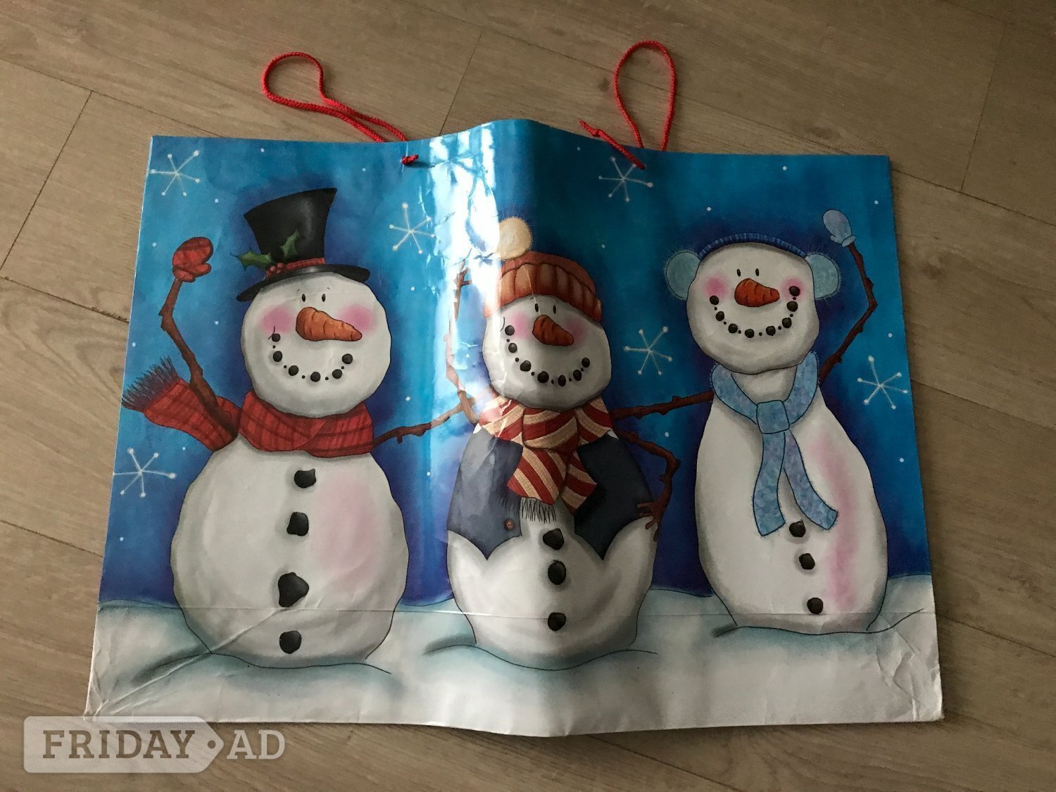 Very large Christmas bags good condition - Home Decor