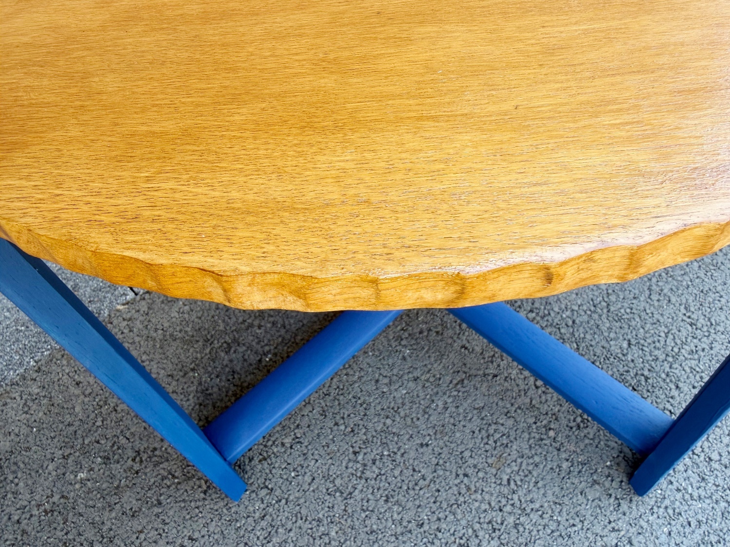 Circular Oak Coffee Table
