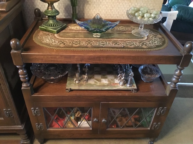 Llantwit Major Vintage Old Charm hostess trolley
