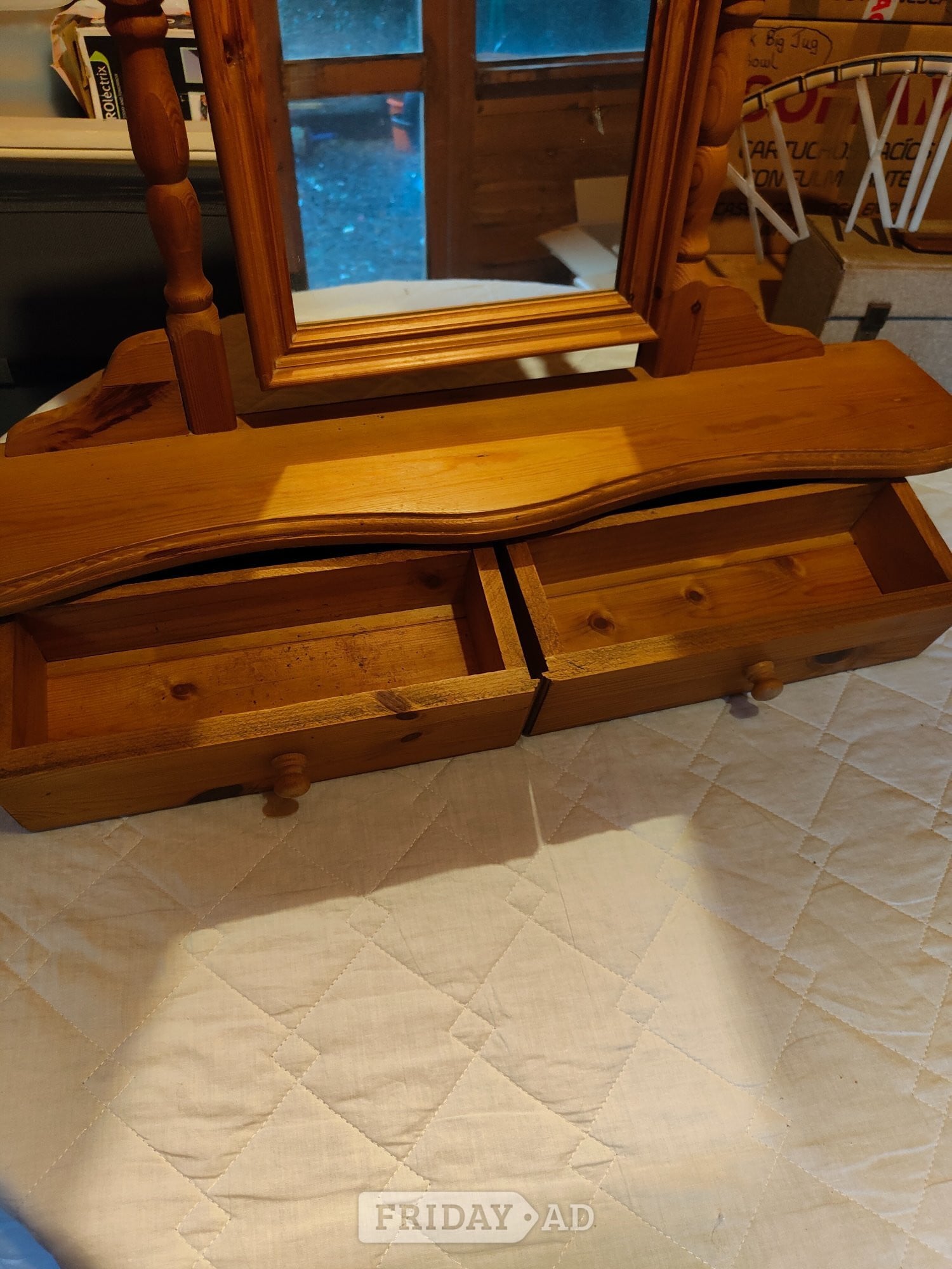 Haywards Heath Pine Dressing Mirror