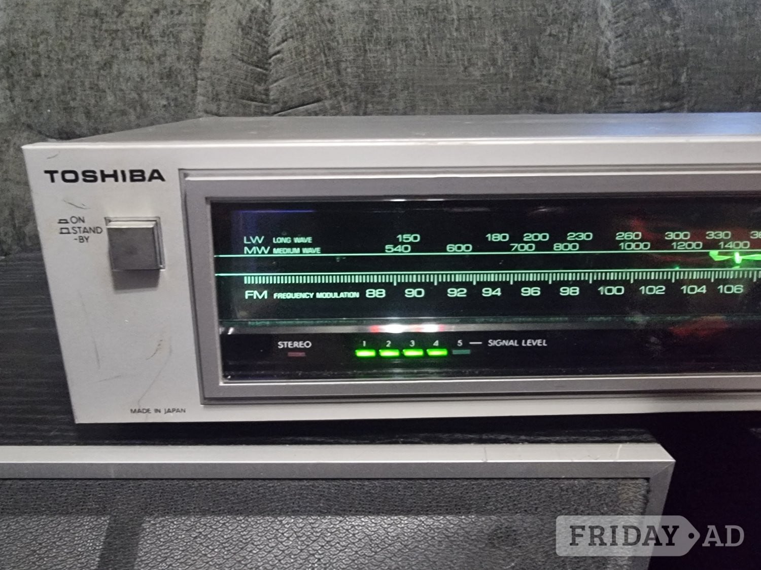 Vintage Retro Toshiba ST-U2L Stereo Tuner 1983