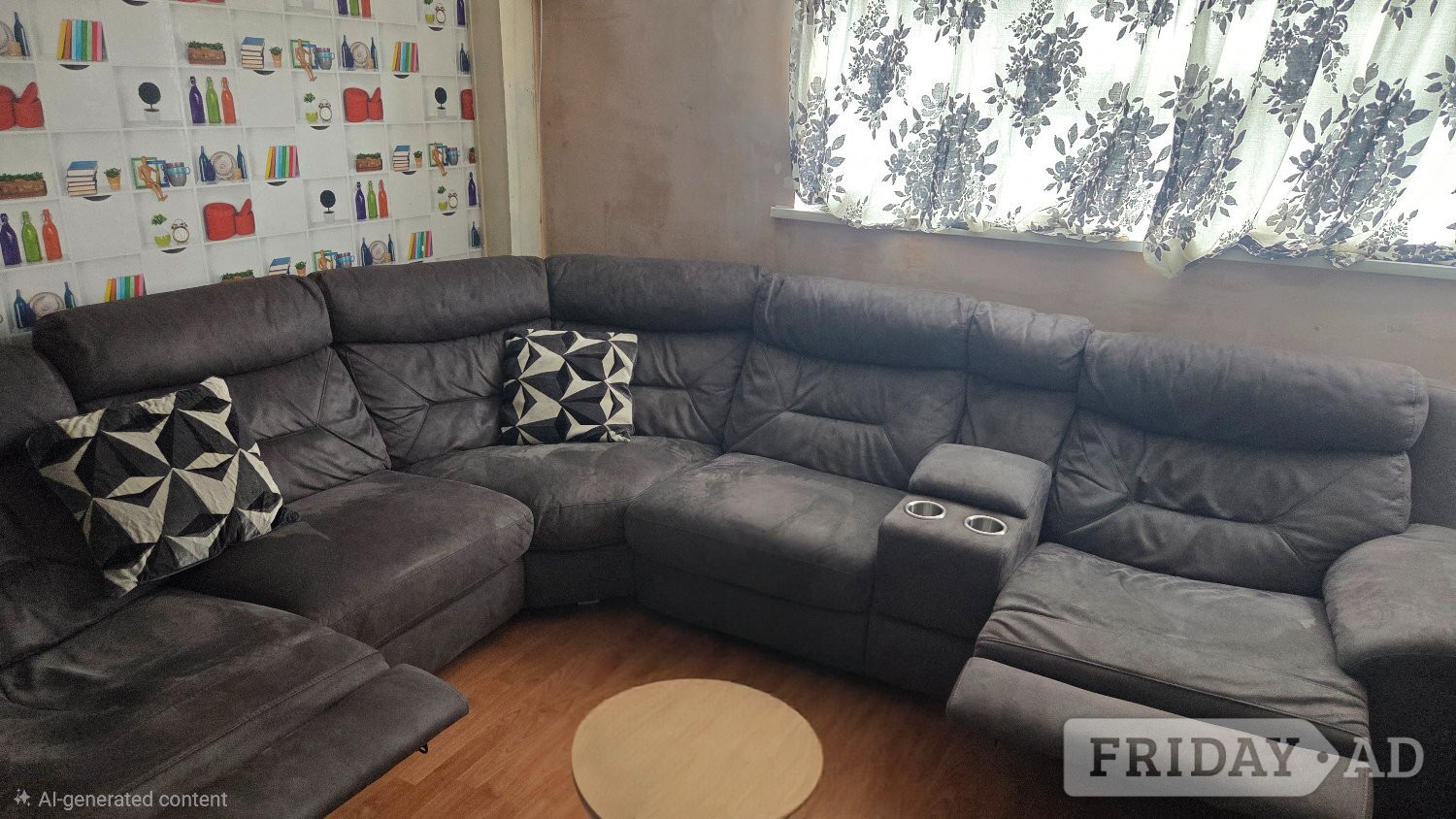 Double recliner with USB ports in Cardiff