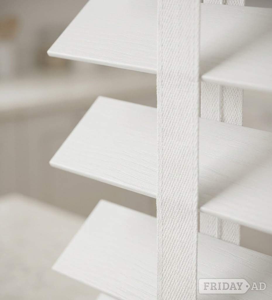 Premium Woodlux Brilliant White Blind (Taped) - 171cmx182cm. Brus - Home Decor in Peterborough