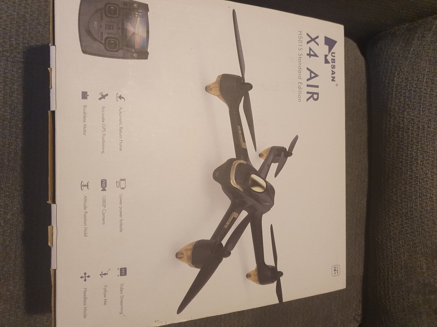 Polegate Hubsan X4 AIR H501S Standard Edition GPS Drone - 1080P FHD Camera