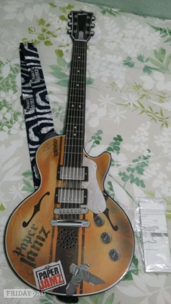 Paper Jamz guitar