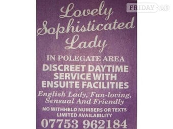 Lovely Sophisticated Lady in Polegate