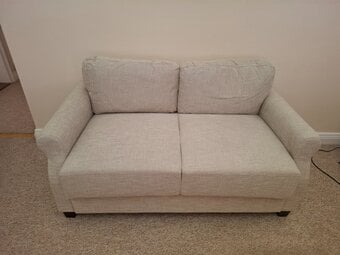 Compact 2 seater sofa