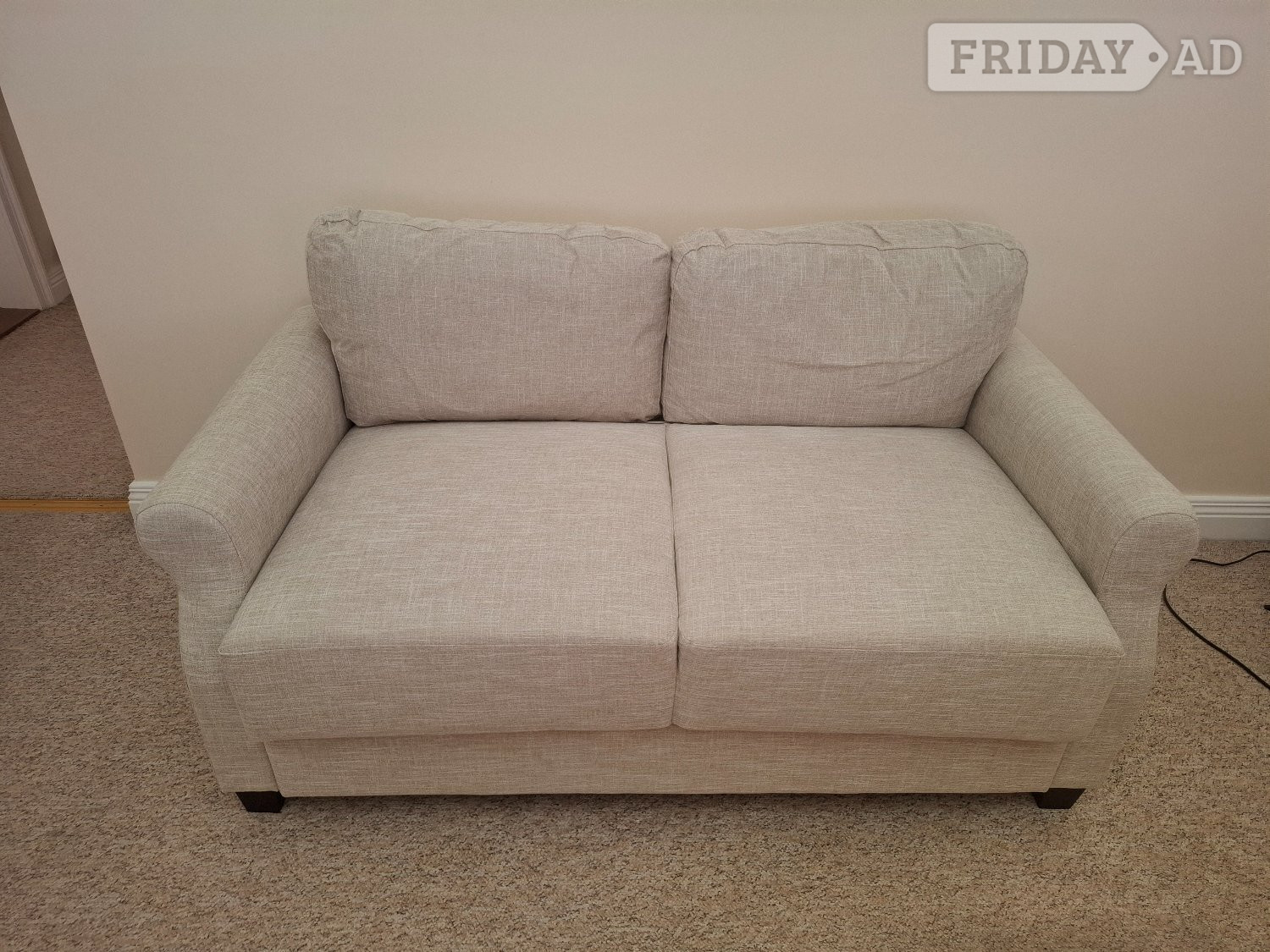 Compact 2 seater sofa in Worthing