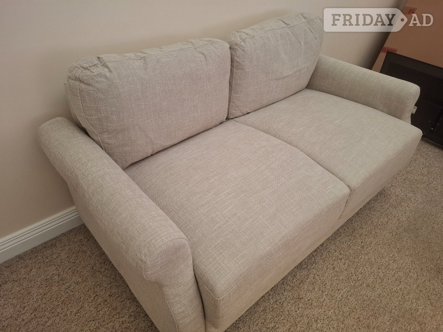 Compact 2 seater sofa