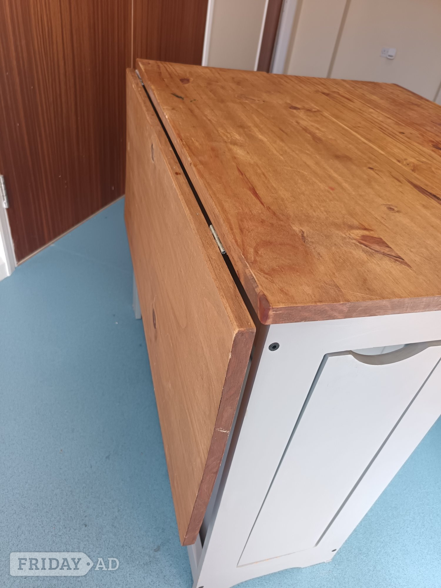 Tunbridge Wells Folding Kitchen Dining Table / Sideboard for Hallway 