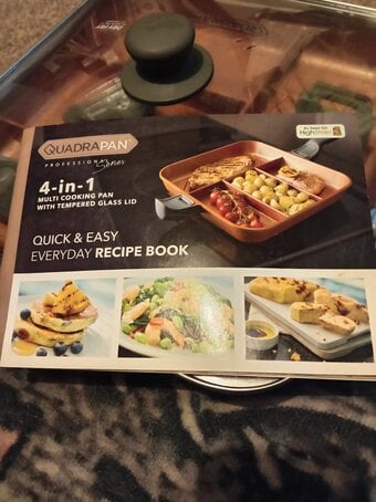 Quadrapan copper oven/ frying pan