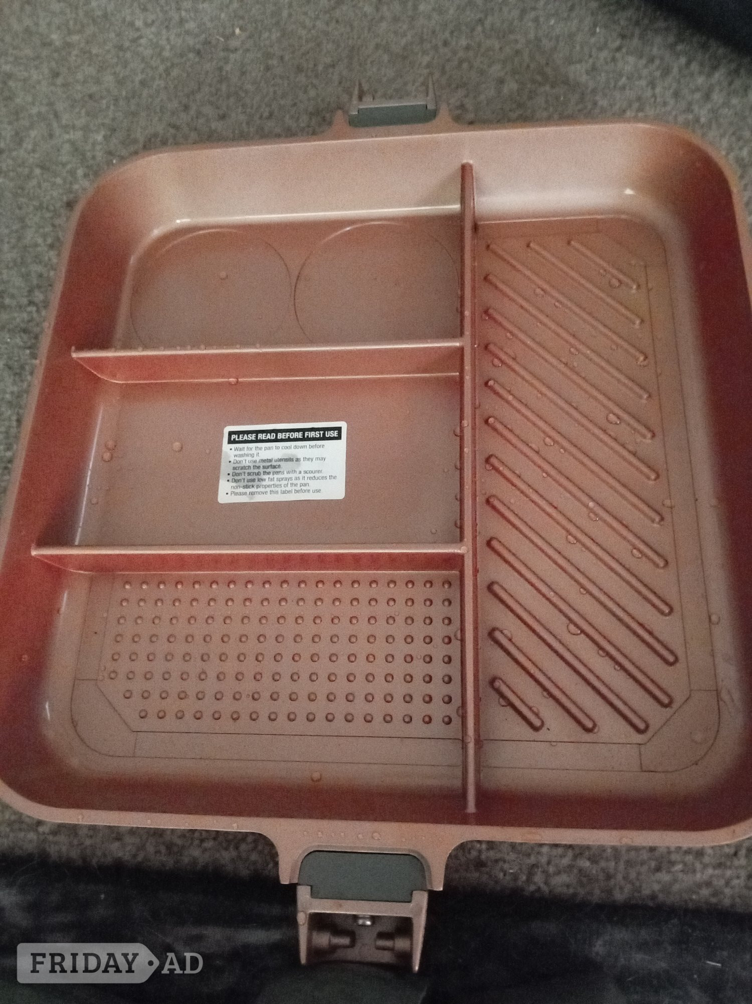 Quadrapan copper oven/ frying pan - Cookware & Dining in Milton Keynes