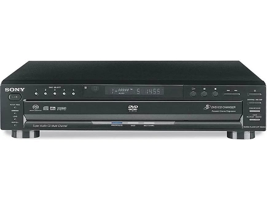 Sony DVP-NC685V 5 disc carousel DVD/CD/SACD changer.