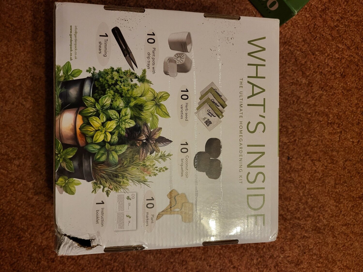 complete herb growing kit see discription