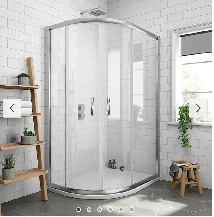 Brand new shower