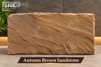 Autumn Brown Sandstone Supplier UK for Commercial Projects