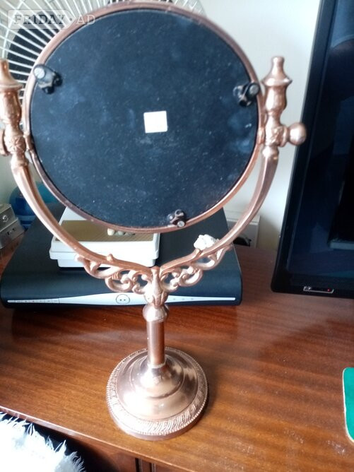Peacehaven Vintage Vanity Mirror with Gilded Edges 