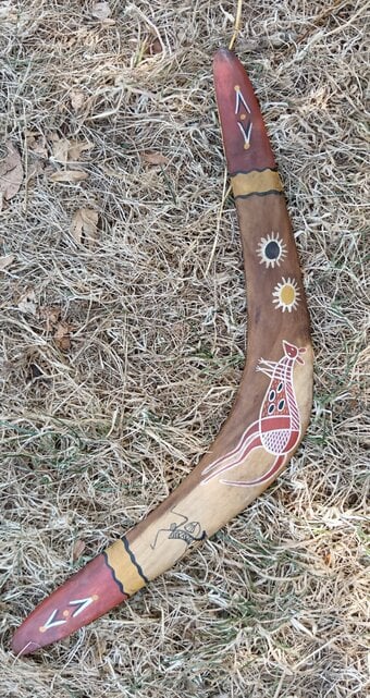 Vintage Australian Boomerang