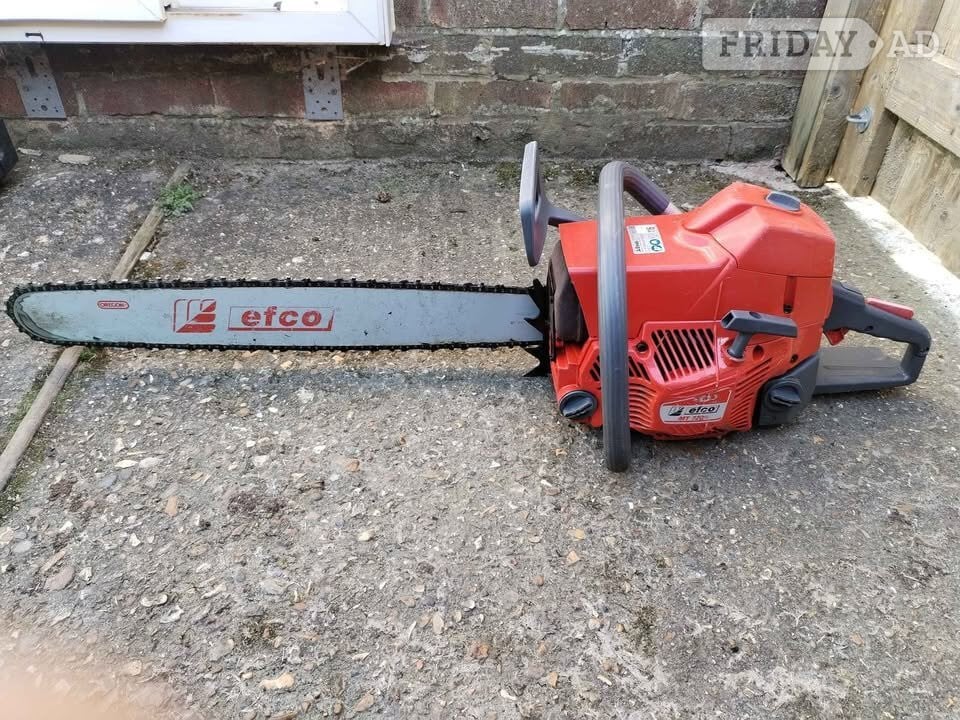 Efco large professional 72cc chainsaw great condition little used in Uckfield