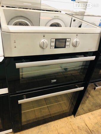 Beko 60cm Wide induction cooker with double oven & dual grill.