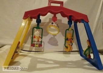 Baby activity play arch