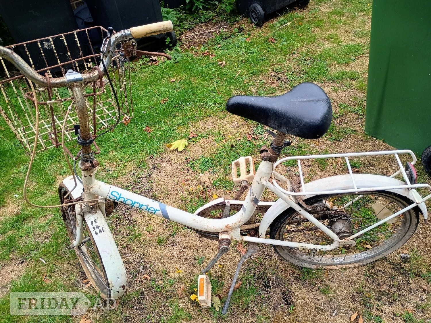 1980's Vintage Raleigh Shopper for spares or restoration project in Polegate