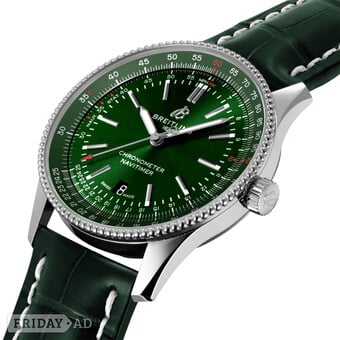 BREITLING Navitimer 41 Automatic Leather Strap Watch A17326361L1P
