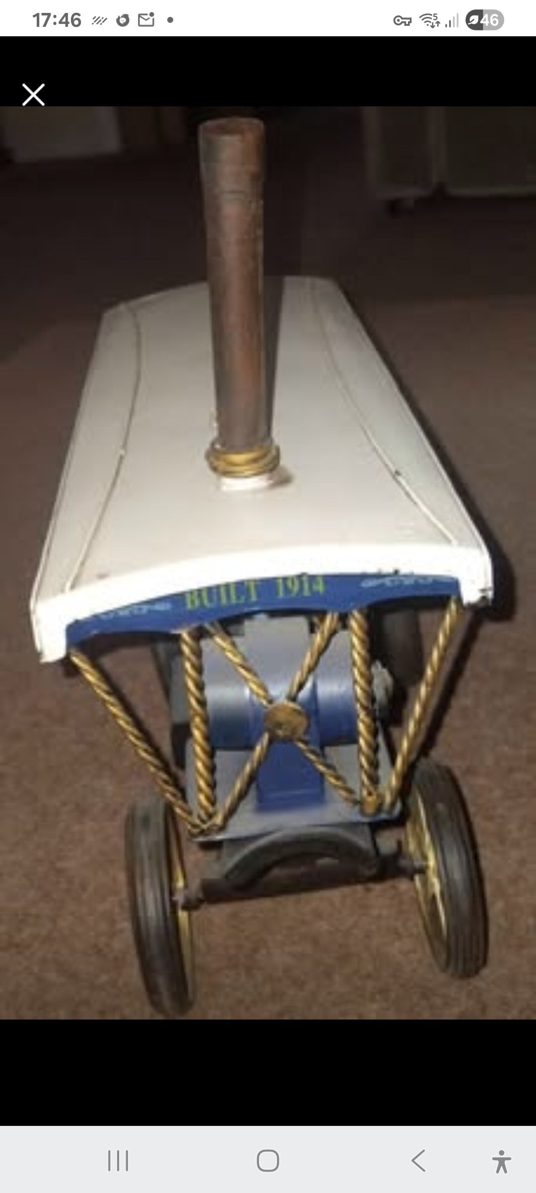 Fareham ORNAMENT METAL STEAM ENGINE MAKE GOOD GIFT FOR STEAM ENTHUSIAST 