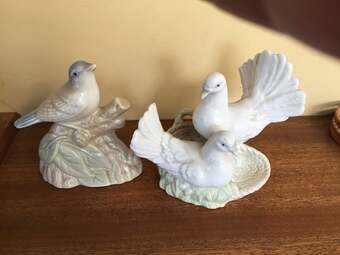 Vintage Miquel Requena bird ornament