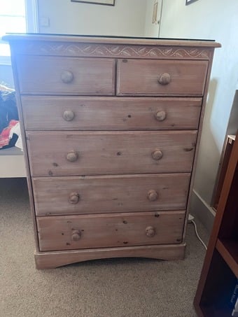  M & S limed oak bedroom furniture
