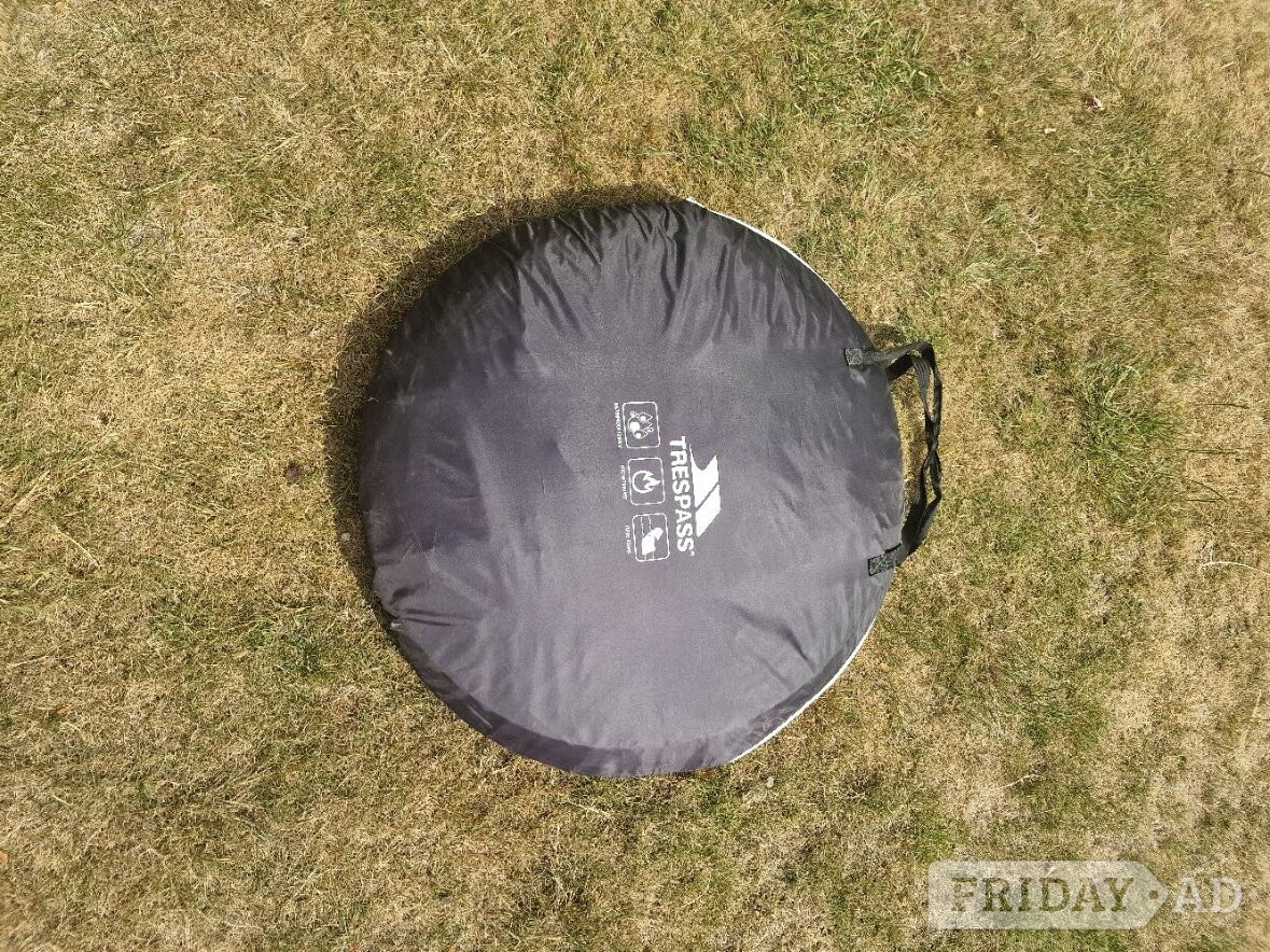 Trespass 2 person pop up tent.