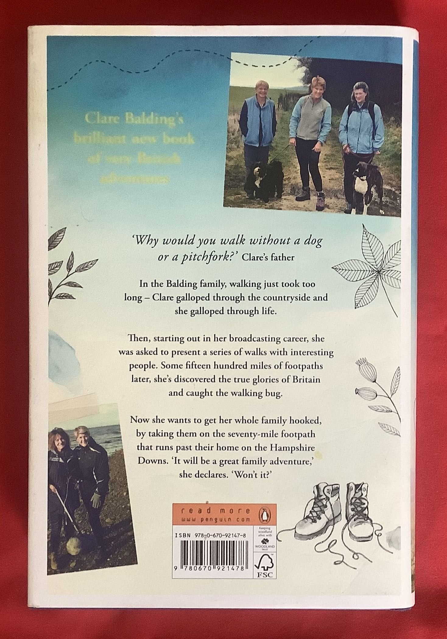 Signed Autobiography: Clare Balding: "Walking Home . . ." - Movies, Games, Books & Music in Banstead