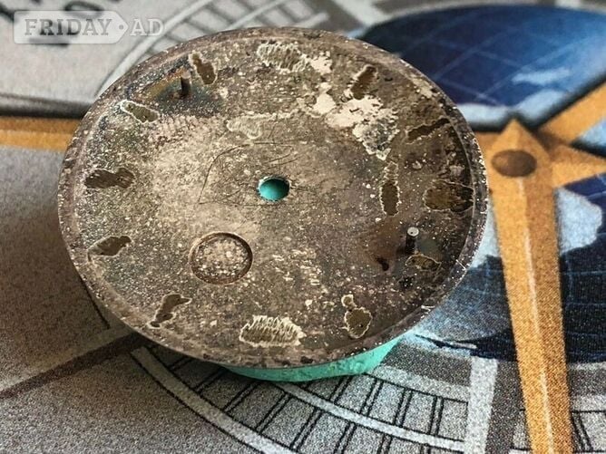 Worthing Omega automatic, (dial only). From 1963-1966.