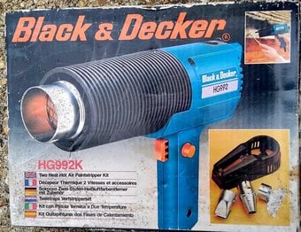 PAINT STRIPPER SET BOXED VINTAGE BLACK DECKER 