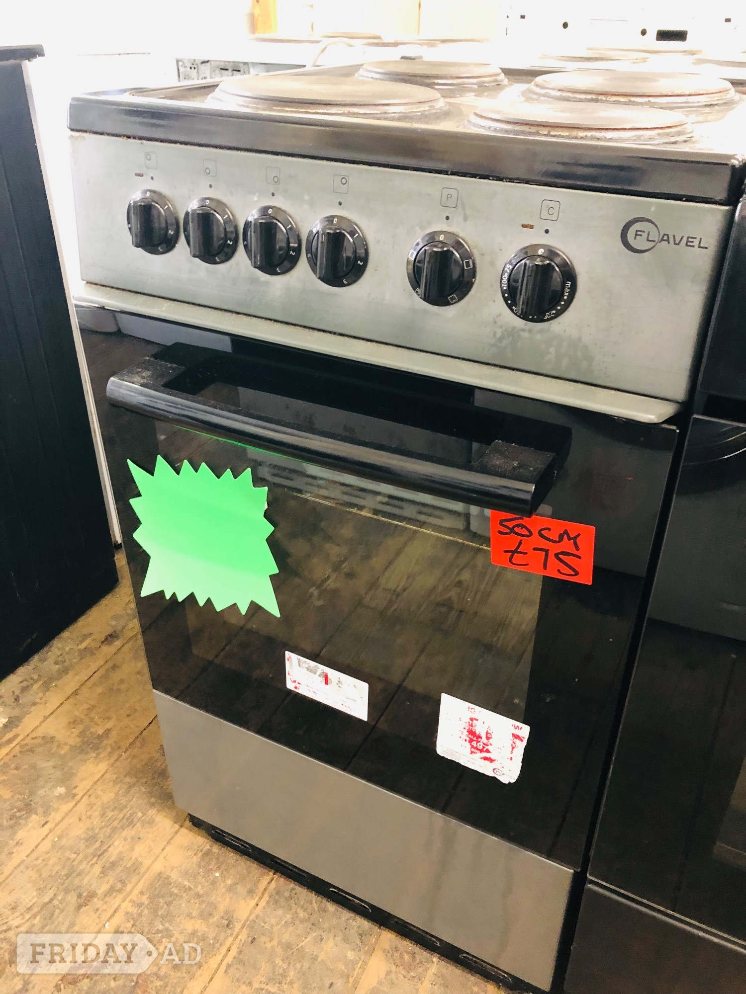 Flavel 50cm wide solid top electric cooker in excellent condition in Banbury
