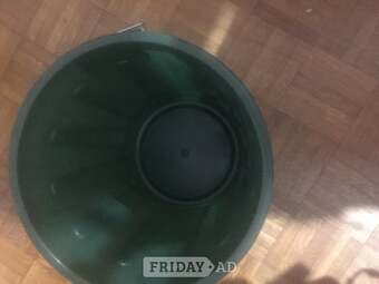 Bucket with lid.    Calls only