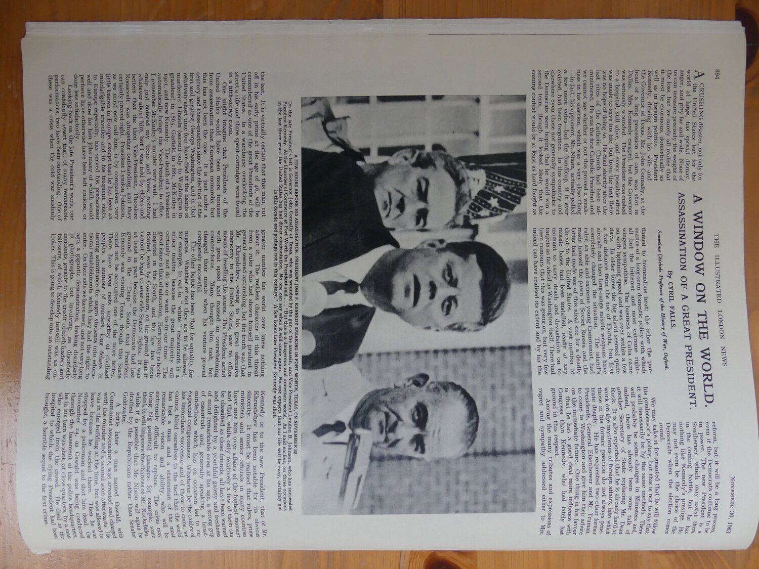 J F Kennedy Assassination - The Illustrated London News Nov 1963 - Movies, Games, Books & Music in Bristol