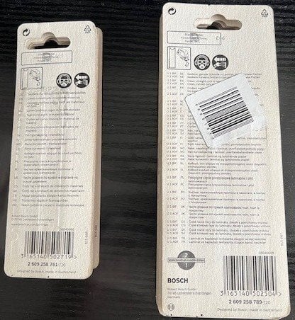 Bosch Jigsaw Blades