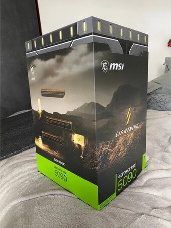 MSI GeForce RTX 5090 LIGHTNING Z 32GB GDDR7 NEW Number 0007/1300-